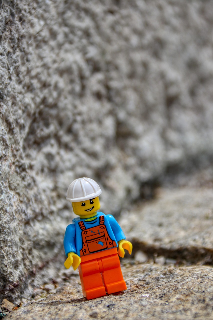 construction workers site helmets
